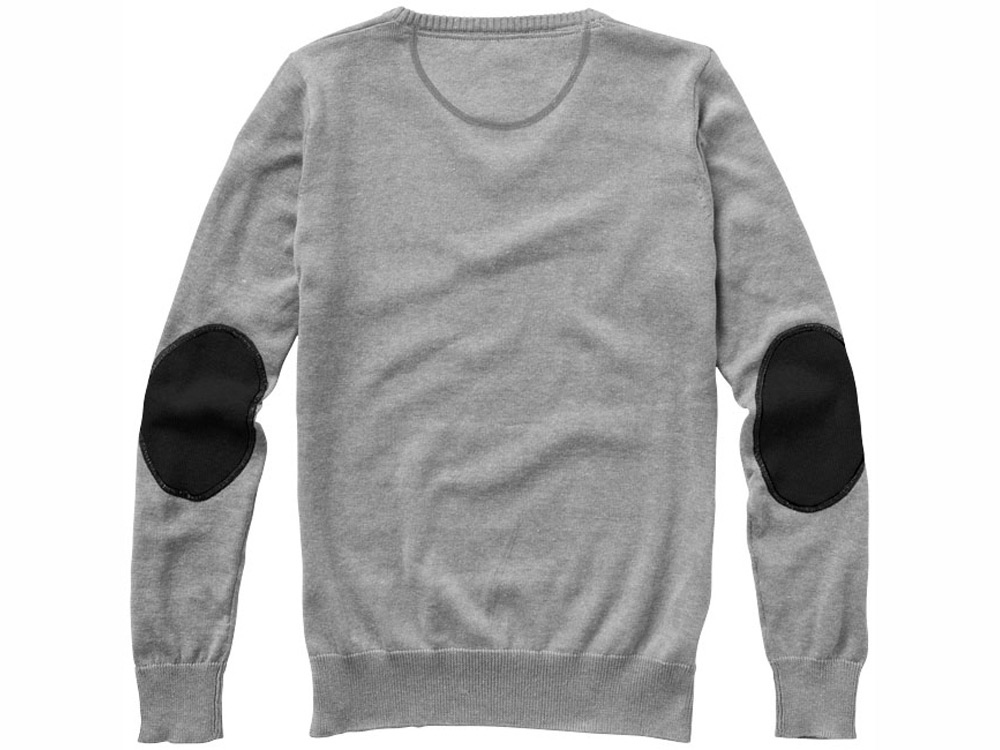 Пуловер Spruce женский с V-образным вырезом, серый меланж