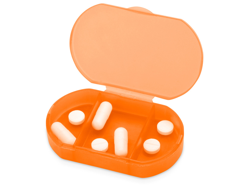 Таблетница, оранжевый