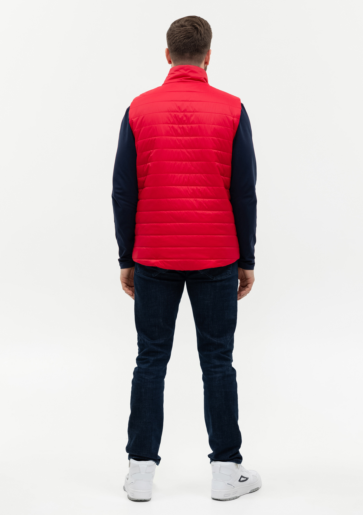 Жилет унисекс утепленный STAN таффета, 65, 87, Красный,  (14)  (48/M)