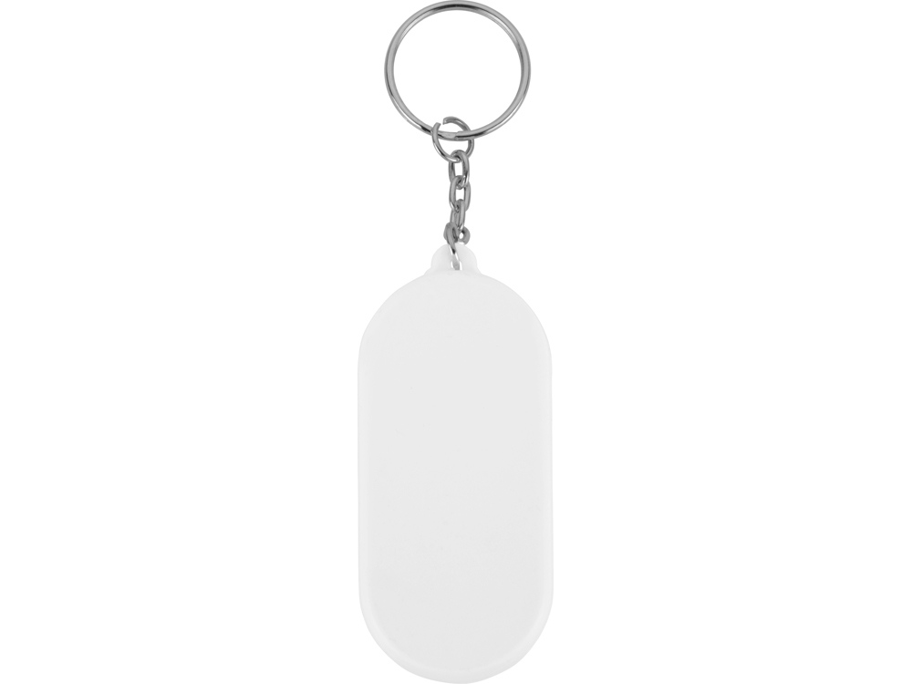 Брелок-футляр для  таблеток Pill, белый/зеленый