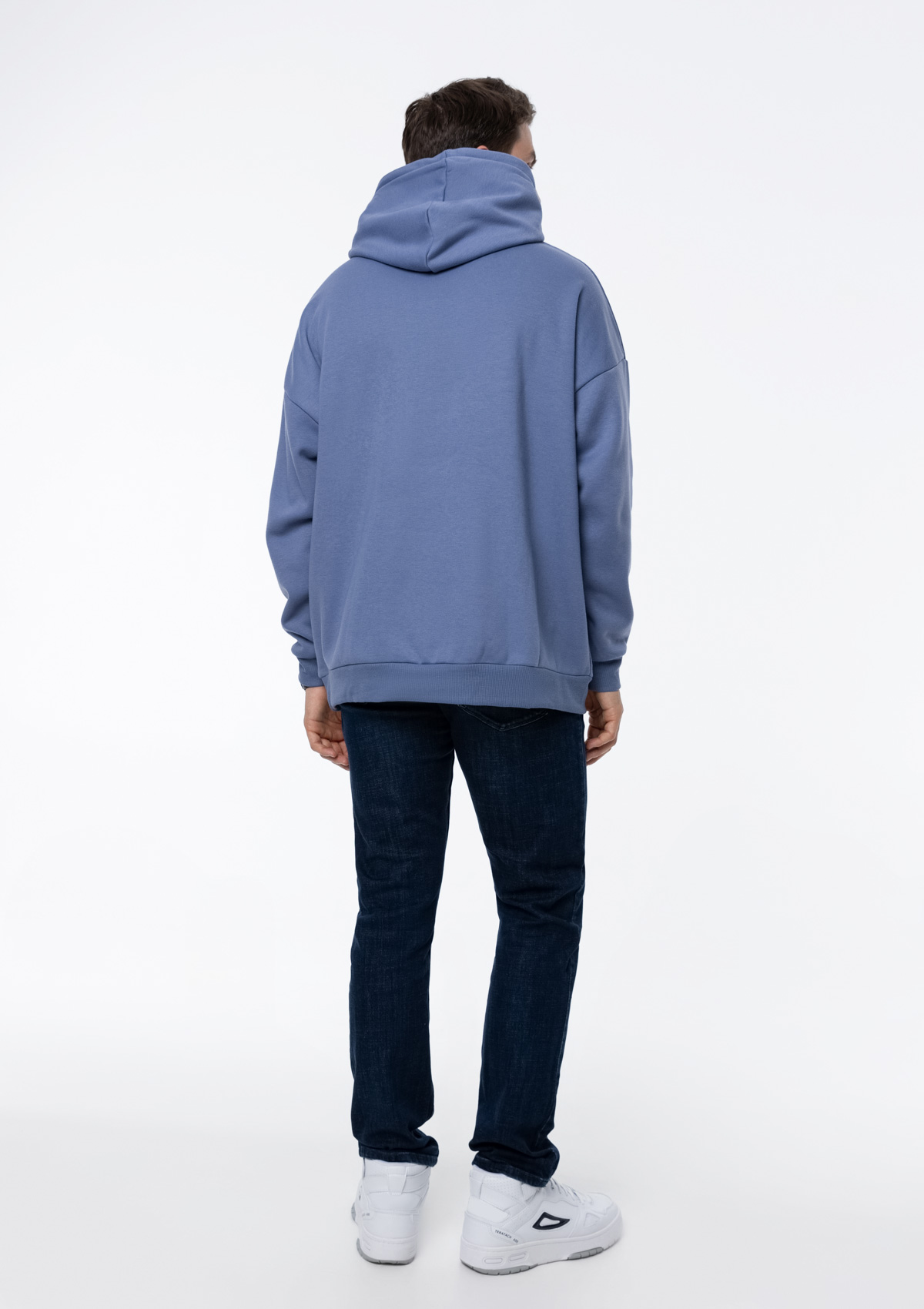 Худи унисекс STAN оверсайз интерсофт 320, 69, Серо-фиолетовый,  (74)  (56/XXXL)