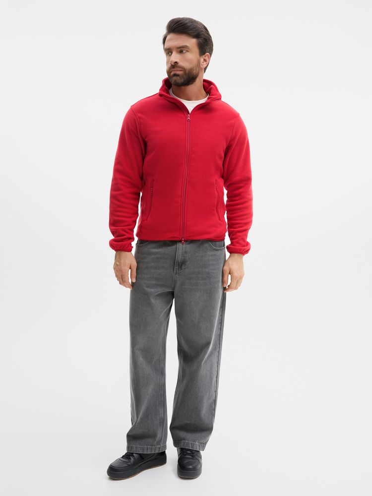 Куртка флисовая унисекс Ben Mac, красная, размер XXL