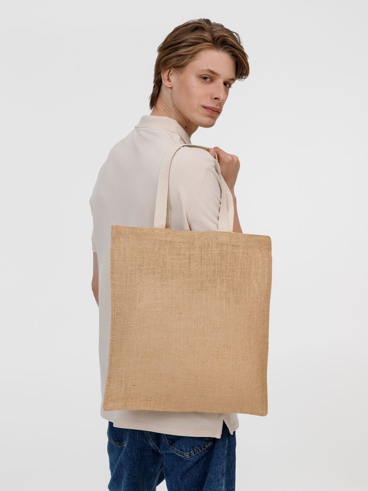 Холщовая сумка на плечо Juhu