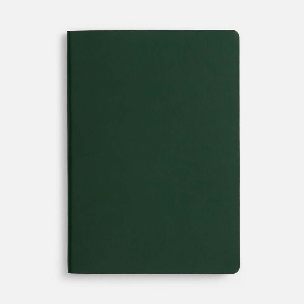 Блокнот Verso в клетку, зеленый