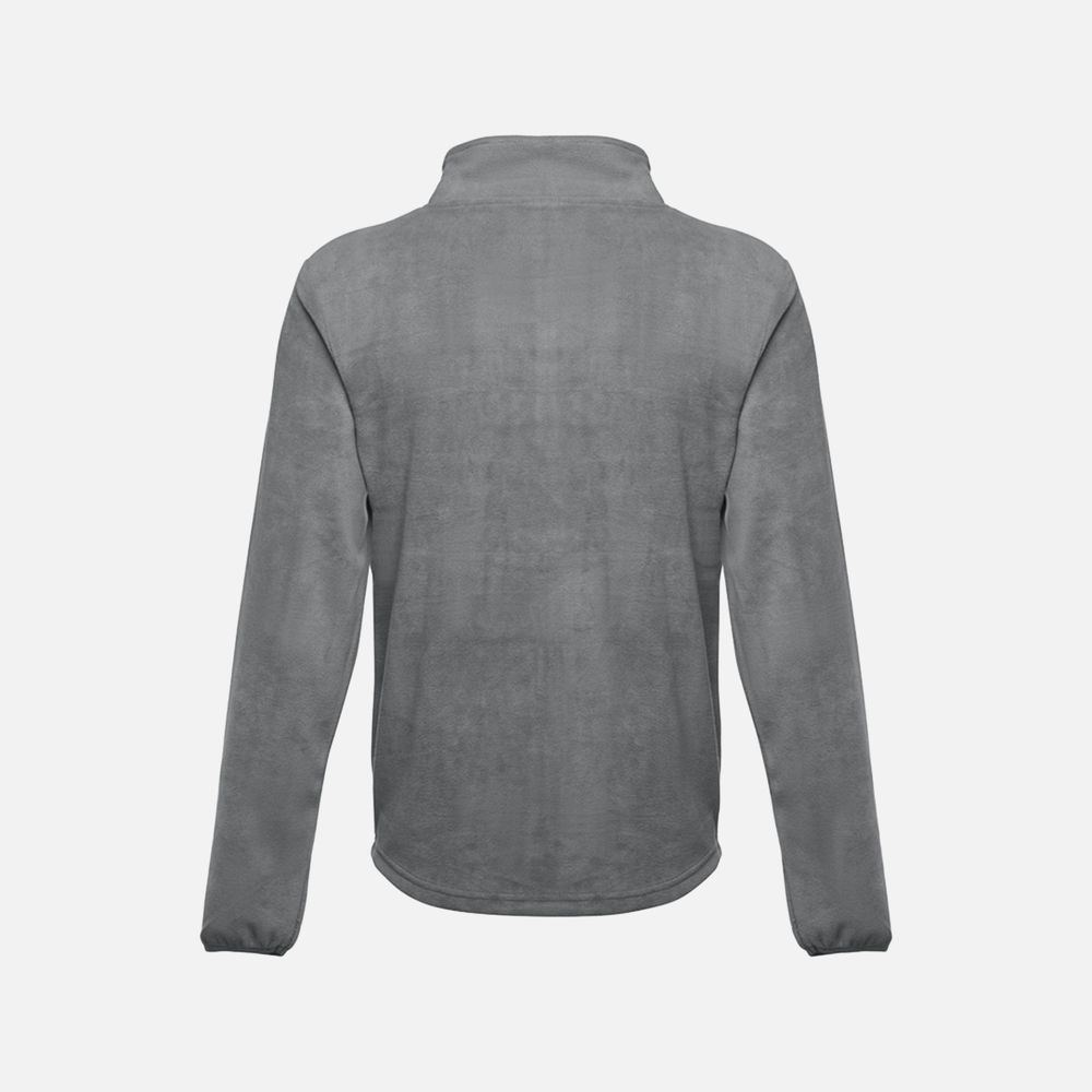 Куртка флисовая мужская Helsinki, серая, размер XXL
