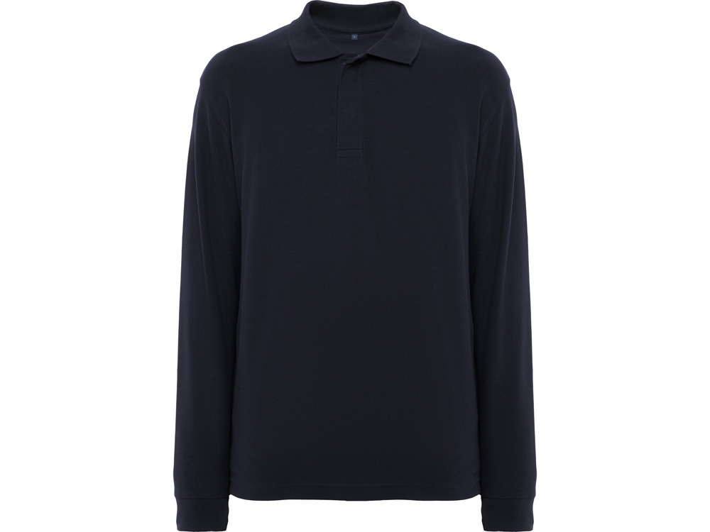 Рубашка поло Rover c длинным рукавом,  мужская с логотипом Roly | Print Logo