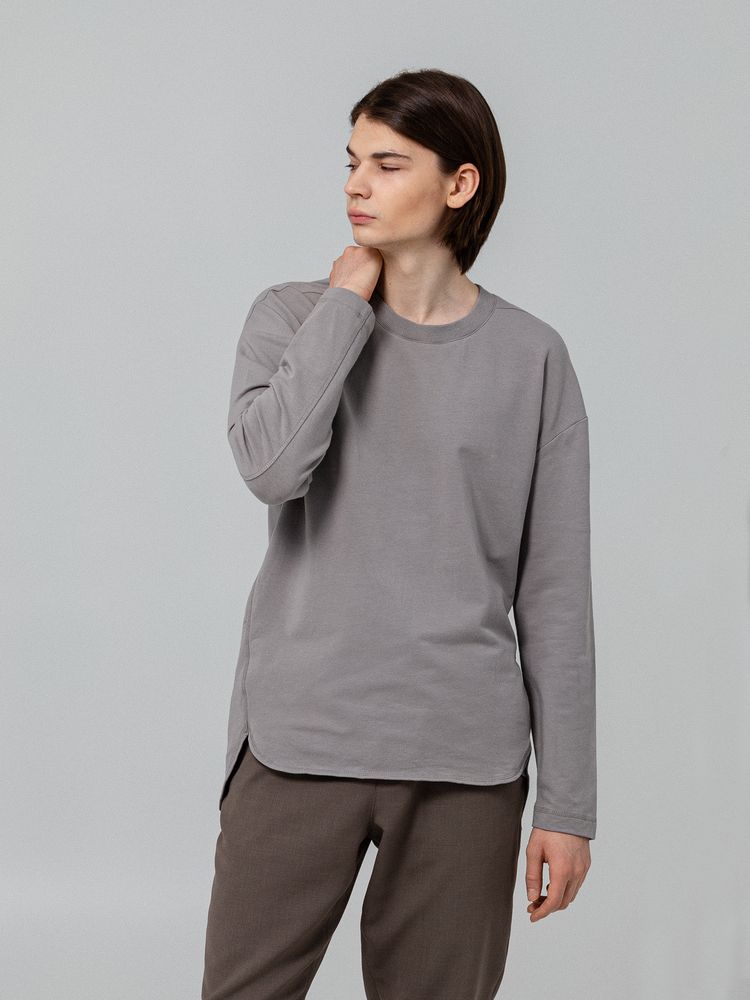 Футболка с длинным рукавом Kosmos 1.0 с логотипом Manevr | Print Logo