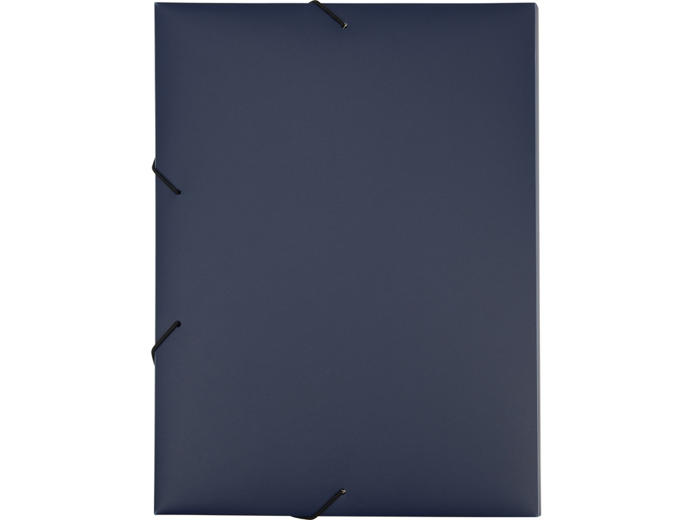 Папка формата А4 с резинкой, синий