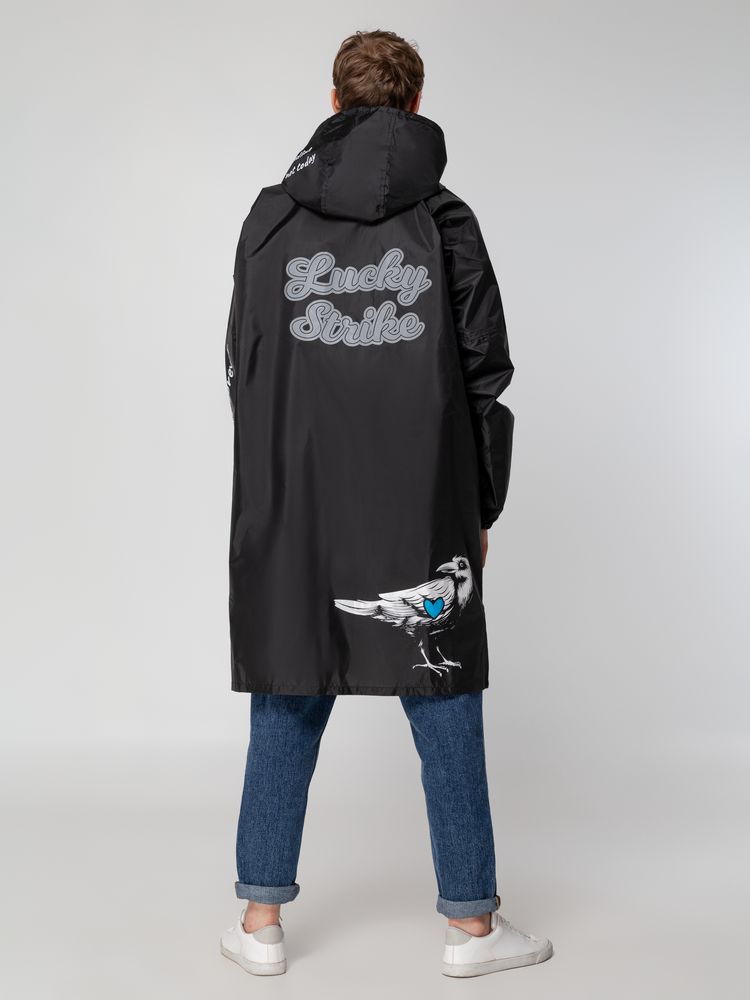Дождевик Rainman Zip, черный, размер 3XL