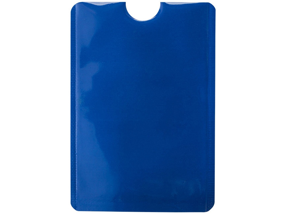 Бумажник для карт с RFID-чипом для смартфона, ярко-синий