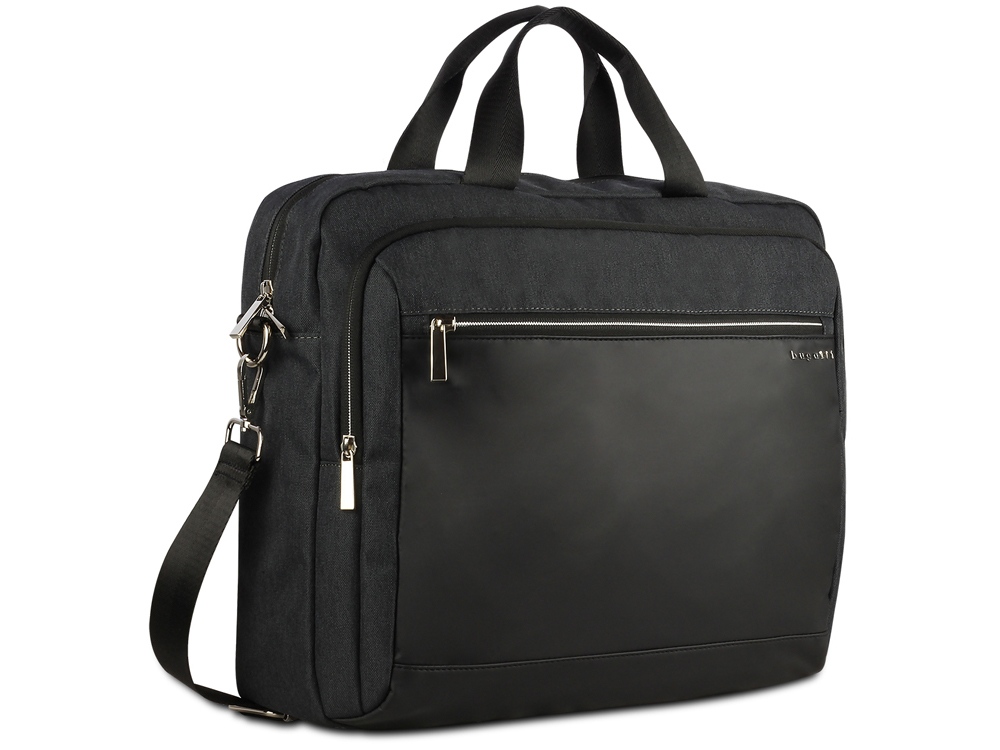 Портфель мужской СЕРА (SERA) с логотипом BUGATTI | Print Logo