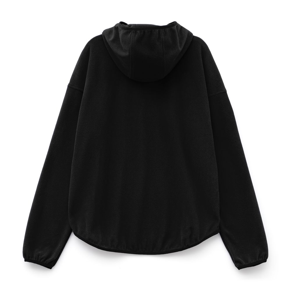 Анорак флисовый унисекс Fliska, черный, размер XL/XXL