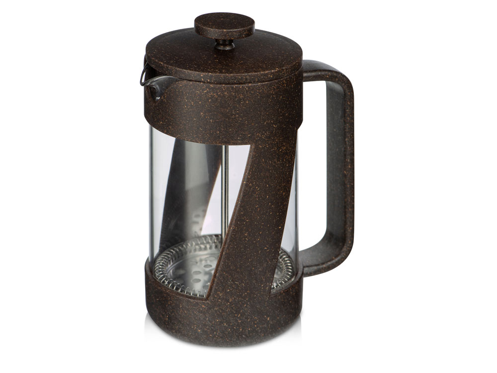 Френч-пресс с кофейными зернами Paulo с логотипом Eat&Bite | Print Logo