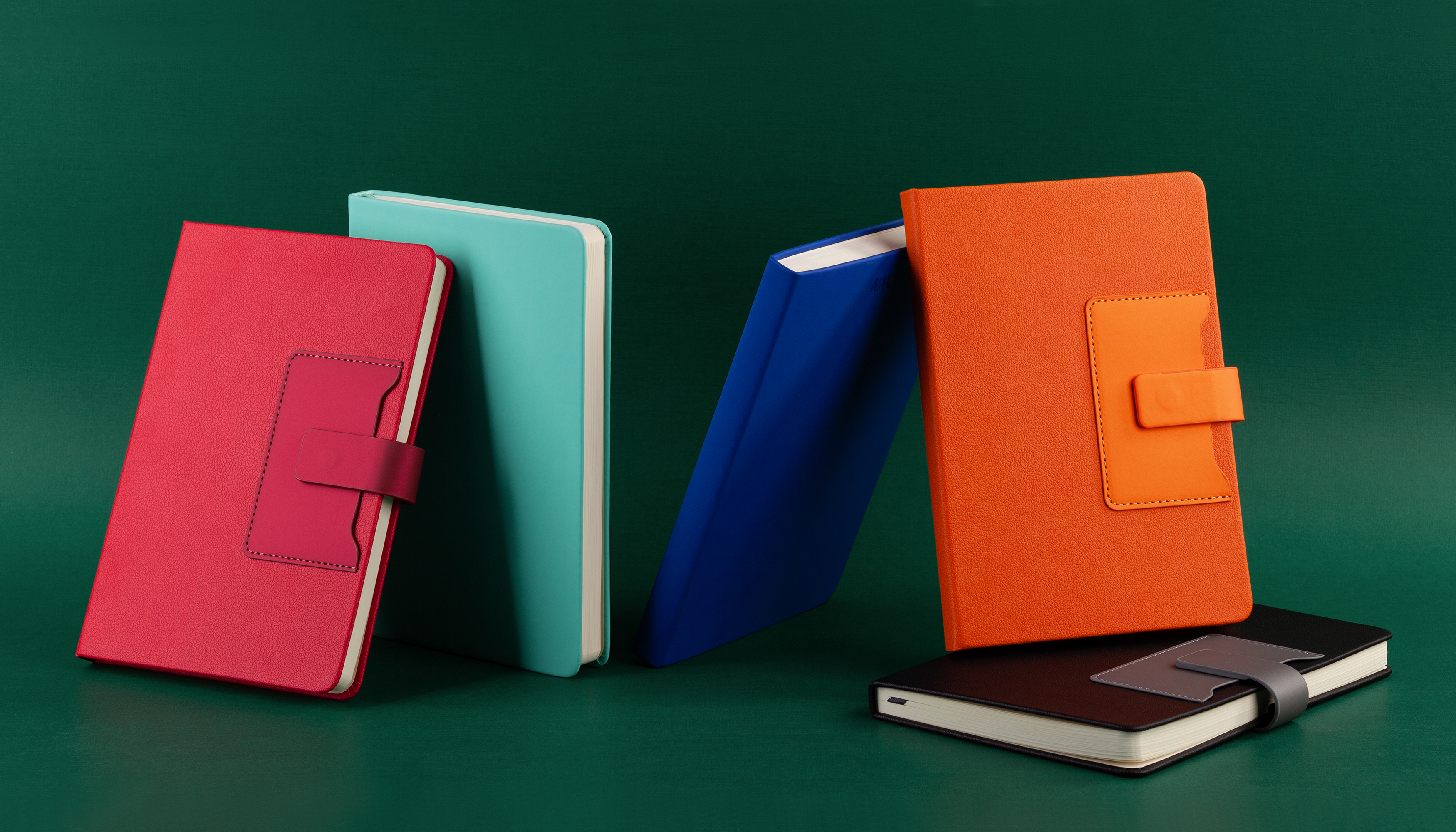 Ежедневник недатированный "Монти", формат А5, бирюзовый