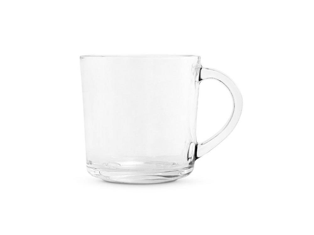 Стеклянная кружка 280мл SOFFY с логотипом  | Print Logo