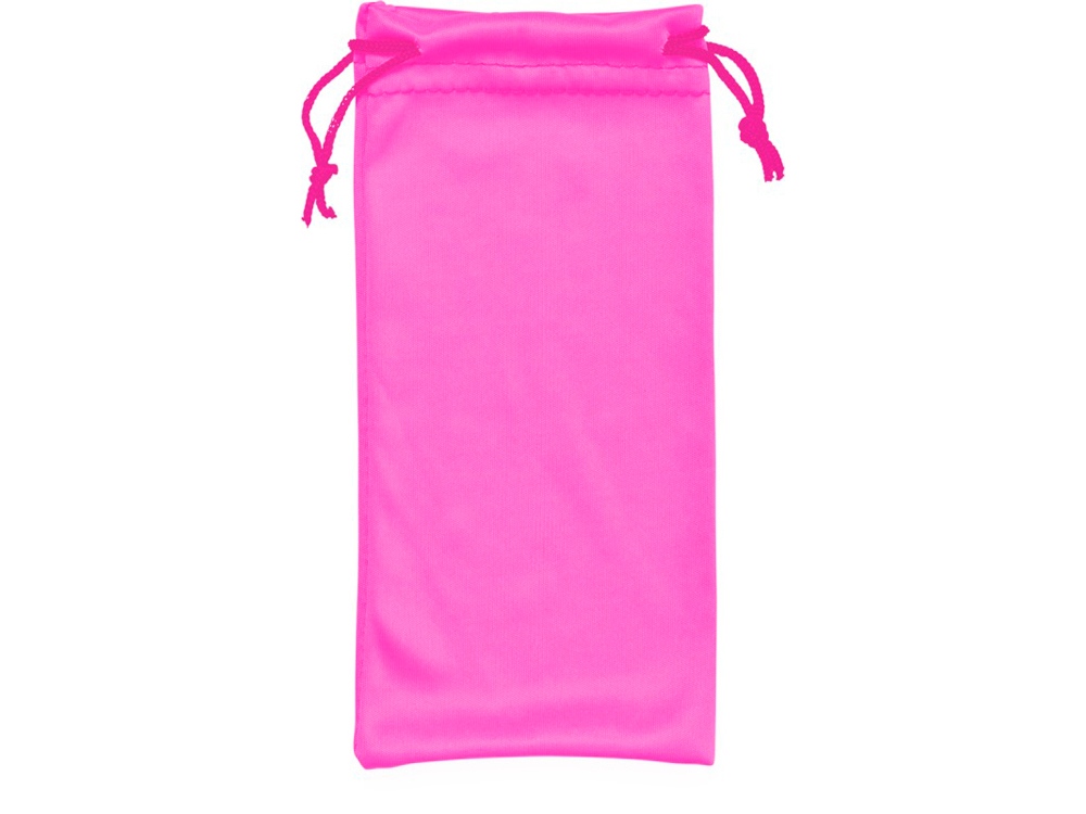 Чехол из микрофибры Clean для солнцезащитных очков, неоново-розовый