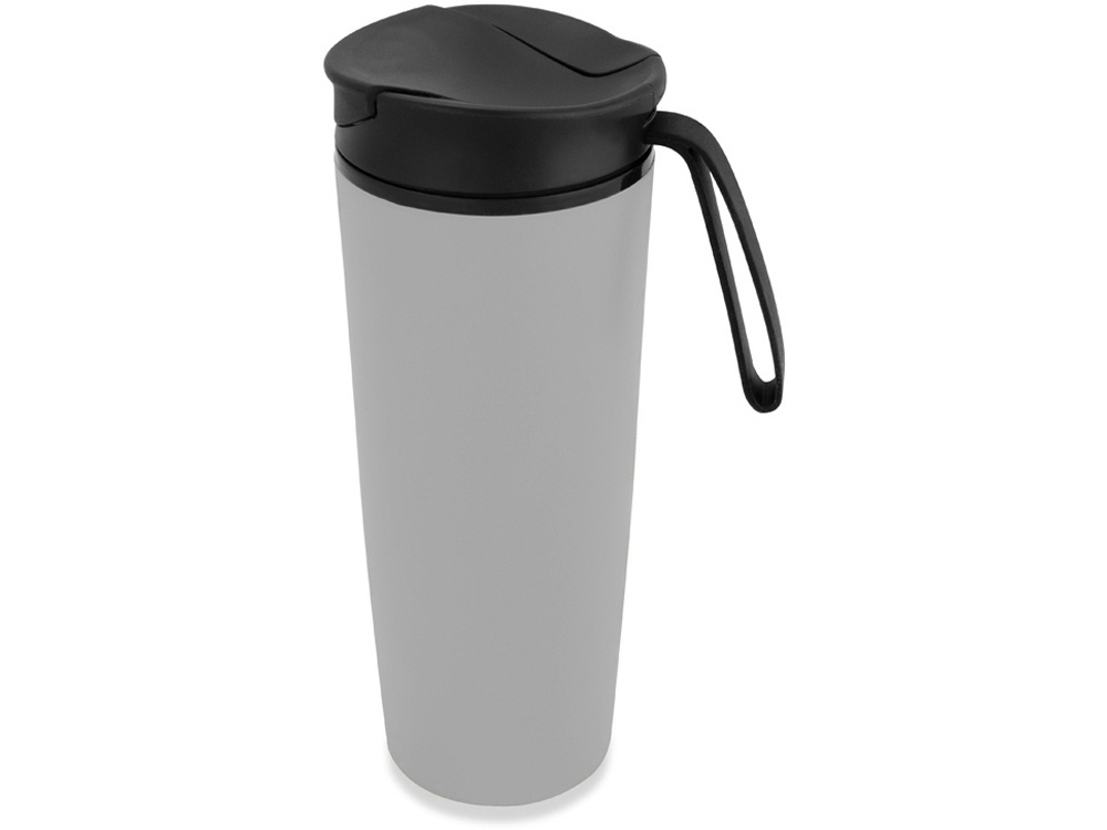 Термокружка Годс 470мл на присоске, серый