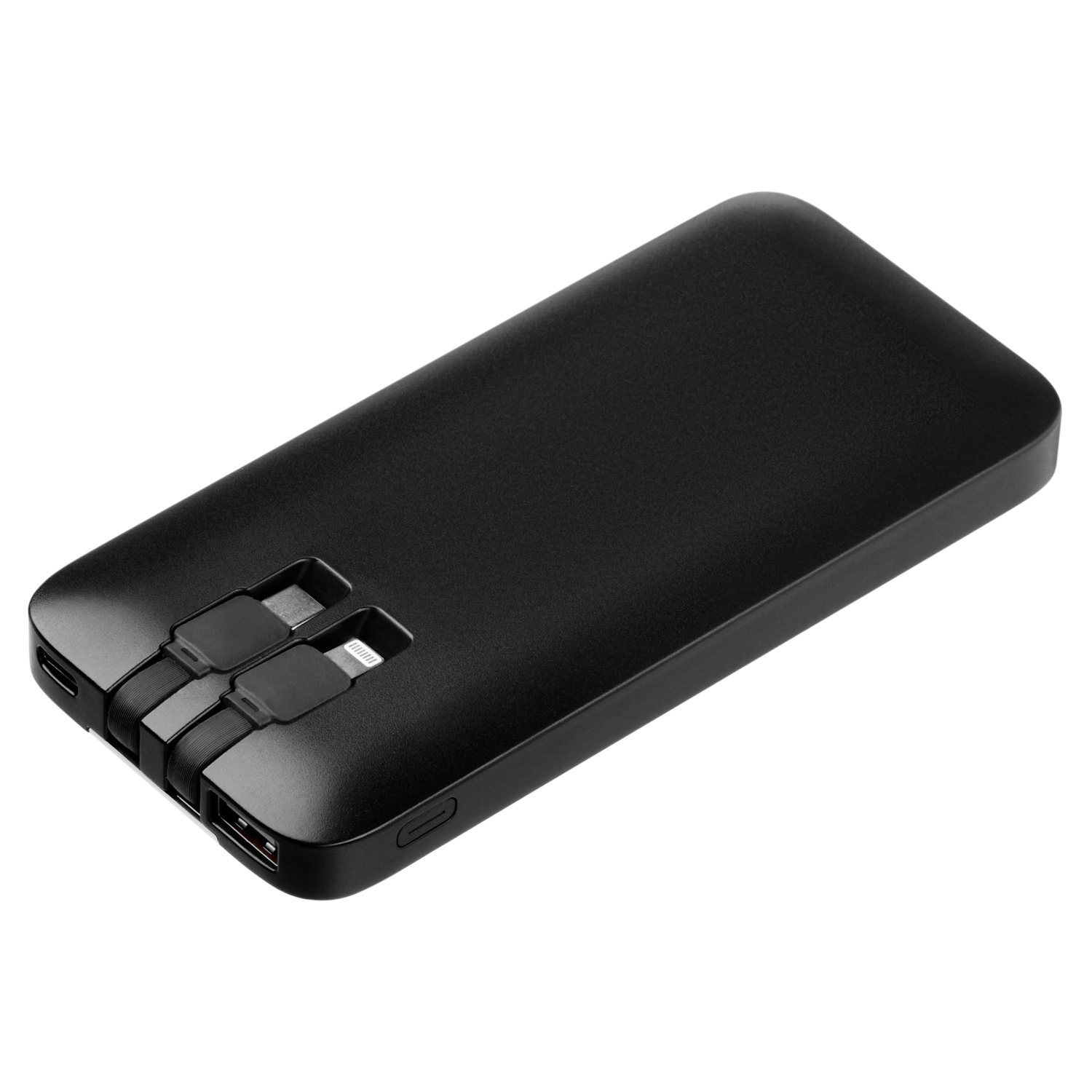 Внешний аккумулятор Оптима (Optima) 10000 mAh, черный фото на сайте Print Logo.