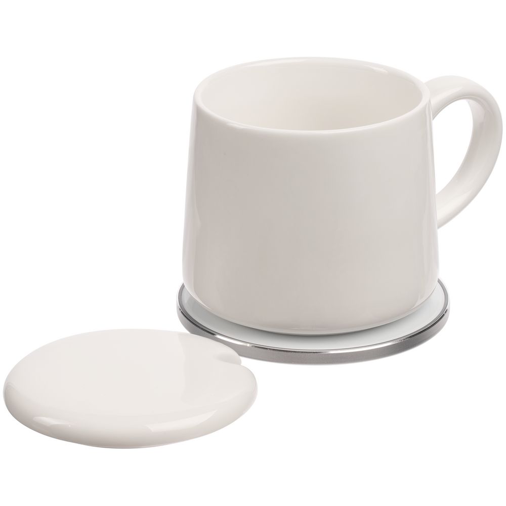 Кружка с подогревом и беспроводной зарядкой Dual Base, ver.2