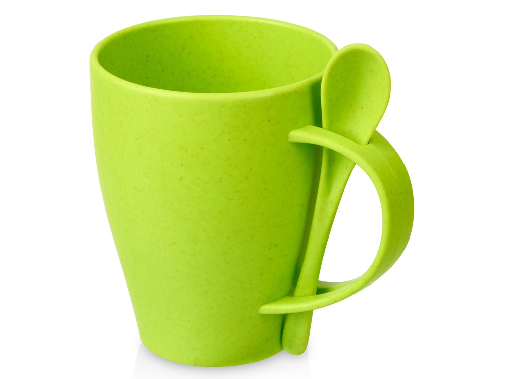 Кружка из пшеничного волокна Nina с логотипом  | Print Logo