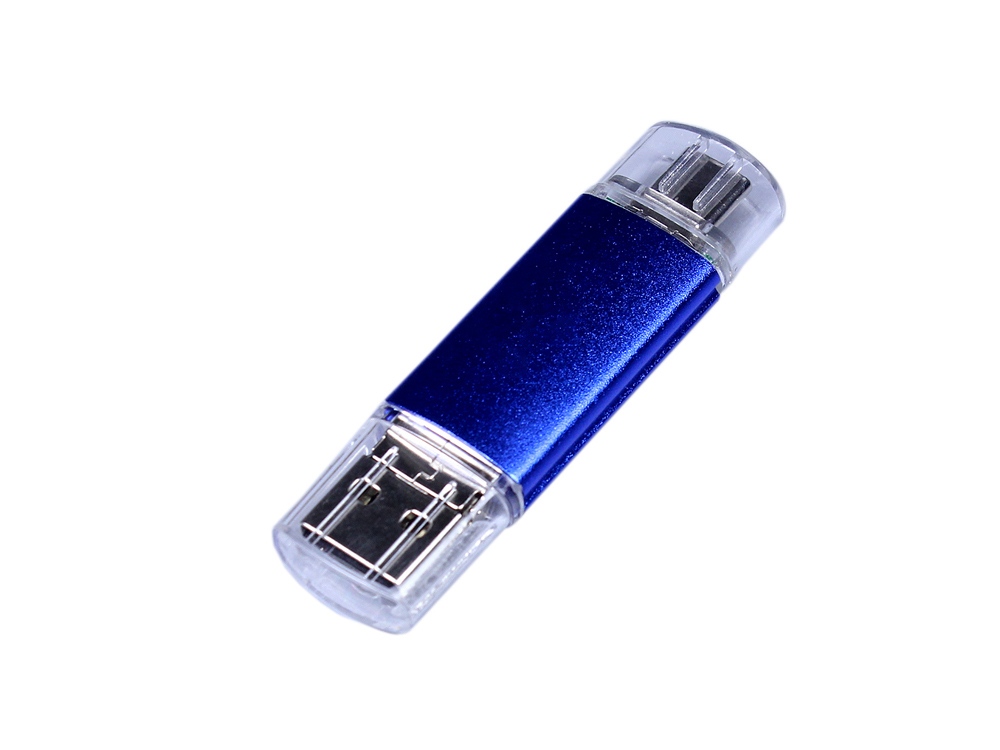USB 2.0/micro USB/Type-C- флешка на 16 Гб с логотипом  | Print Logo