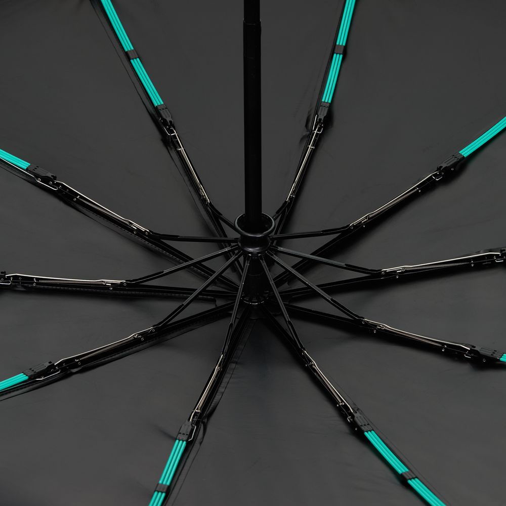 Зонт складной Skymate с УФ-защитой и ручкой-карабином фото на сайте Print Logo.