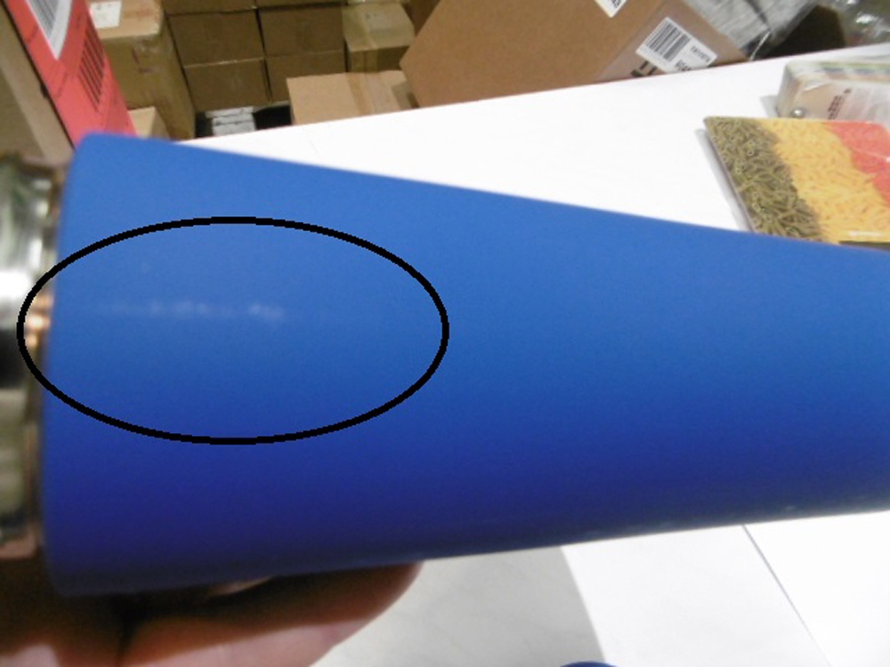 Термос Ямал Soft Touch с чехлом, 500мл, синий (Р)