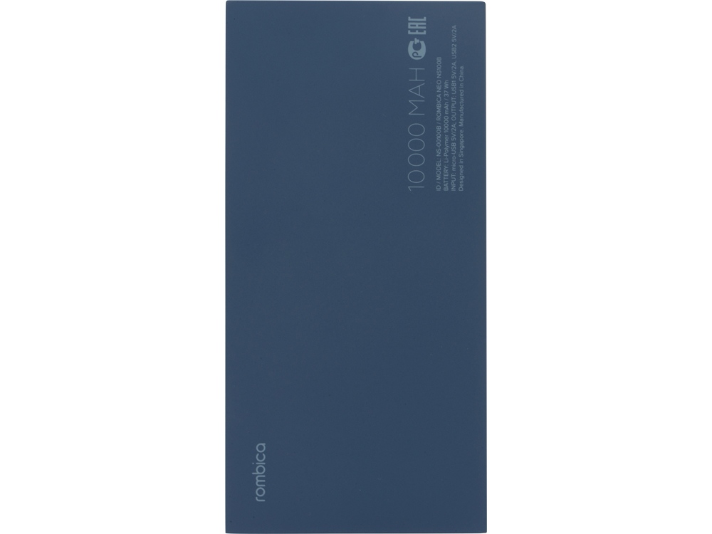 Внешний аккумулятор Rombica NEO NS100B, синий