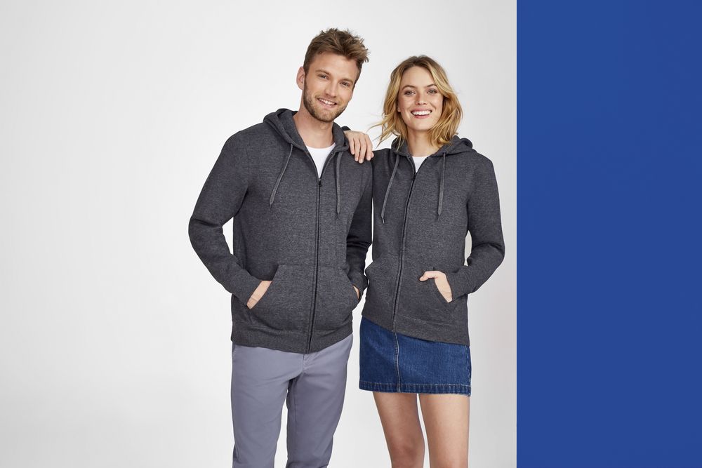 Толстовка мужская на молнии с капюшоном Seven Men фото на сайте Print Logo.