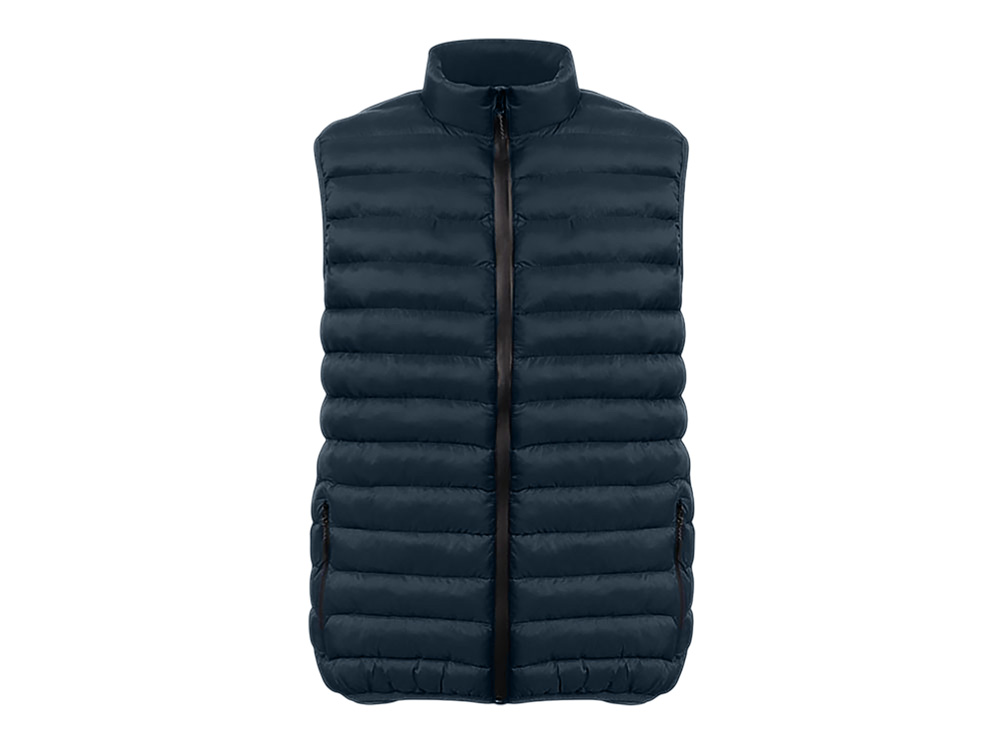Стеганый жилет Uniqloud, темно-синий
