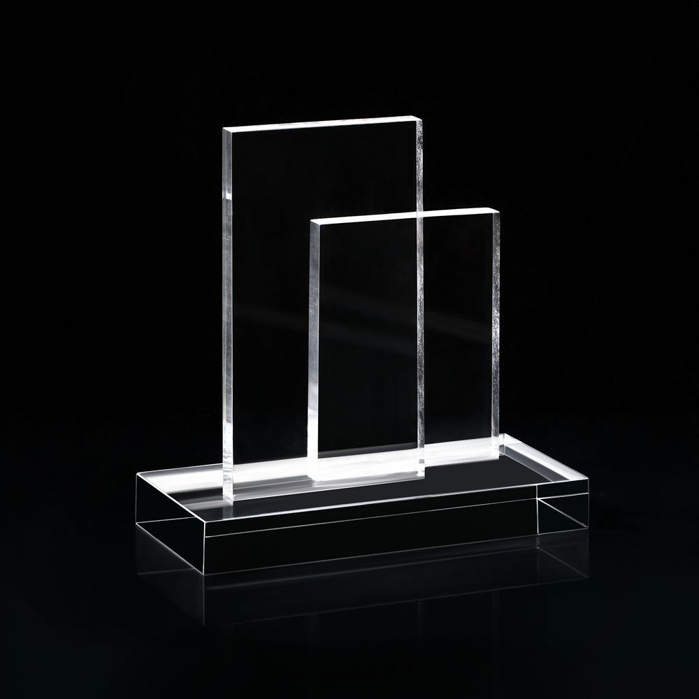 Стела Doublet — пример нанесения логотипа (сделано в России) | Print Logo