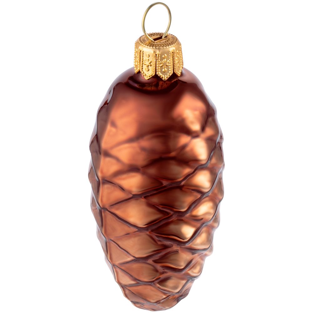 Елочная игрушка «Шишка» — пример нанесения логотипа () | Print Logo