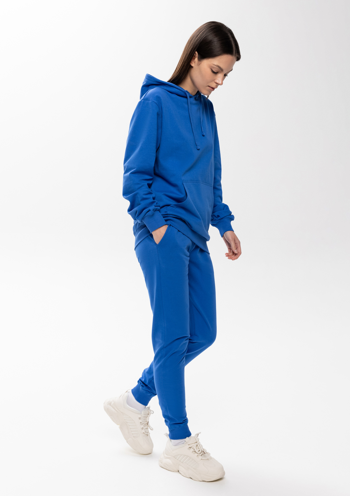 Худи унисекс STAN футер без начёса 260, 23, Синий,  (16/1)  (54/XXL)