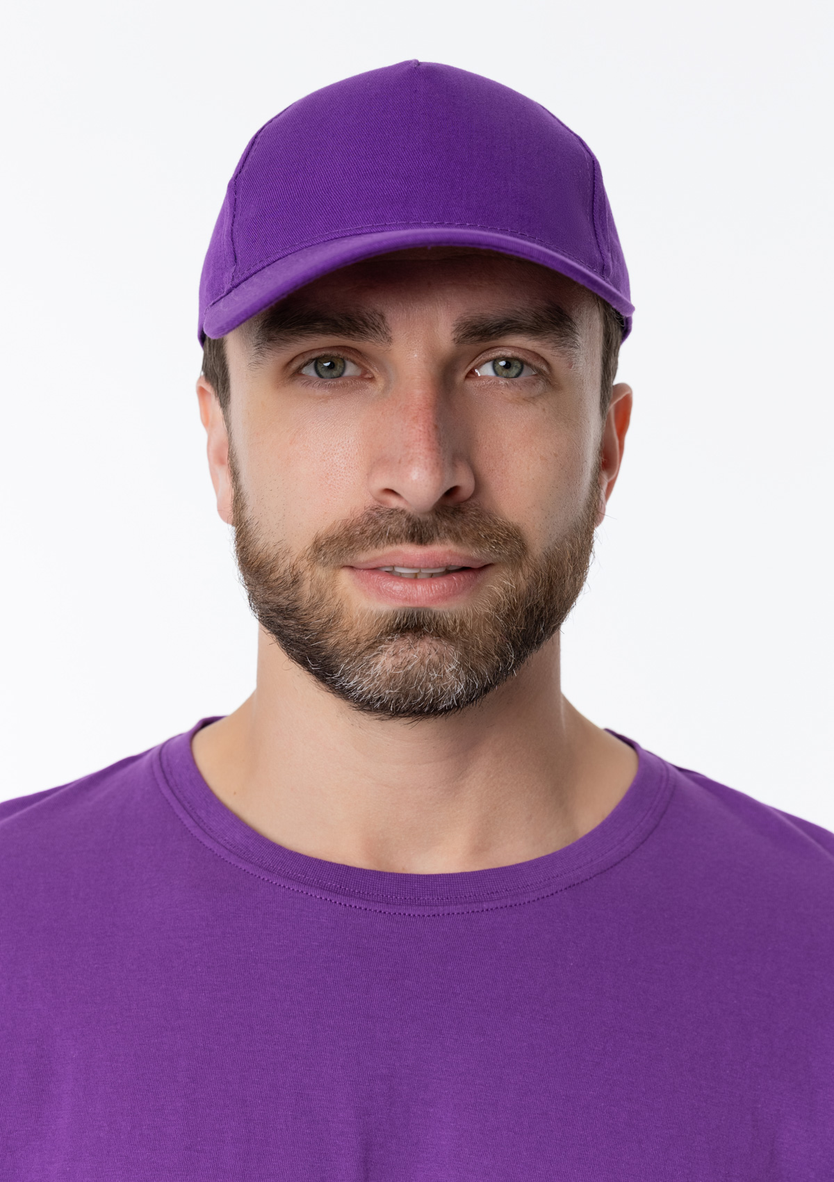 Футболка унисекс без бокового шва STAN хлопок 160, 02, Фиолетовый,  (94)  (48/M)