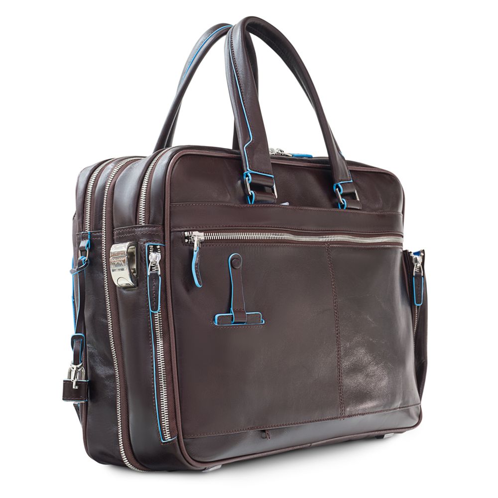 Сумка мужская для ноутбука Piquadro Blue Square фото на сайте Print Logo.