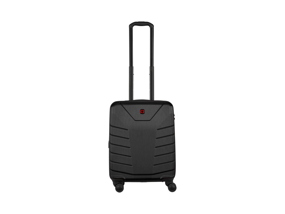 Чемодан WENGER Pegasus, черный, поликарбонат+АБС-пластик, средний, 46х66х26 см, 66 л. (Р)