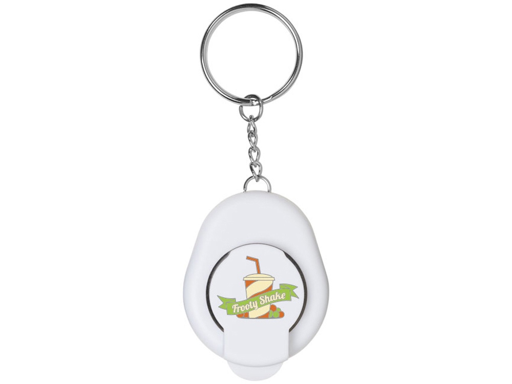 Брелок-открывалка, белый