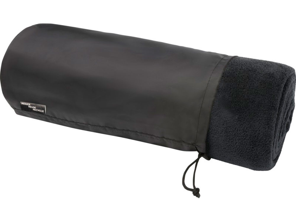 Плед Lily из вторичного ПЭТ с логотипом Seasons | Print Logo