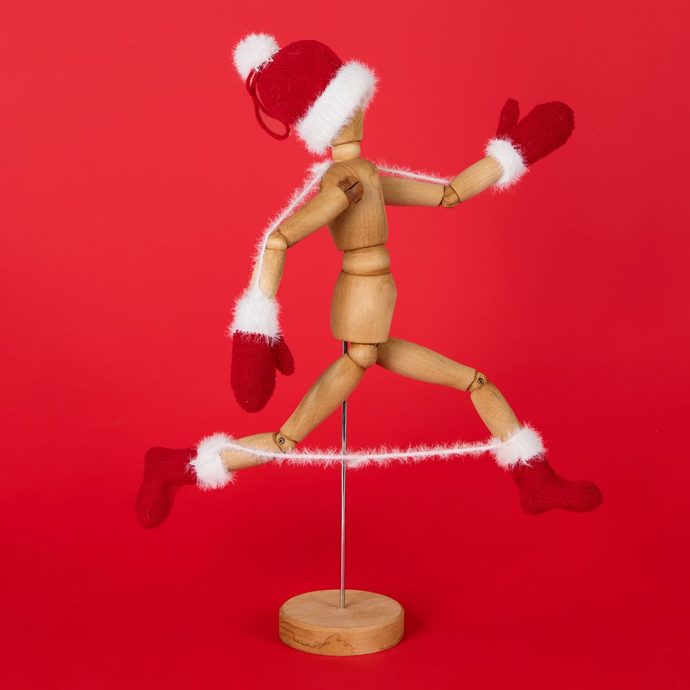 Подвеска на елку «Вьюжка», носочки