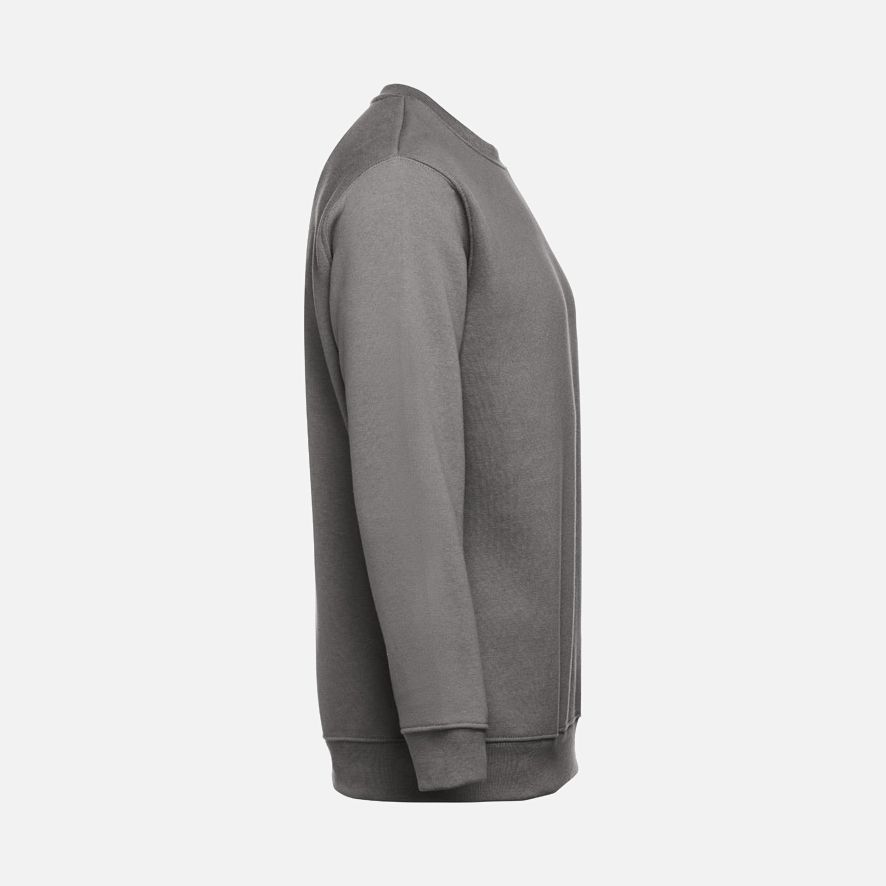 Свитшот унисекс Delta, серый, размер XL