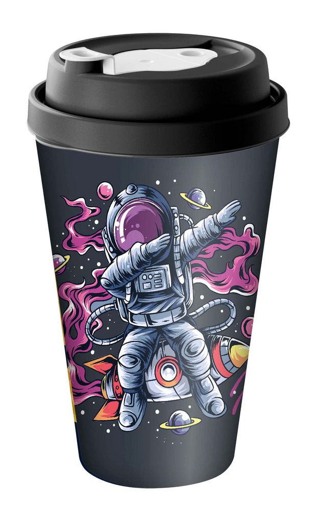 Стакан с крышкой Tumbler на заказ фото на сайте Print Logo.