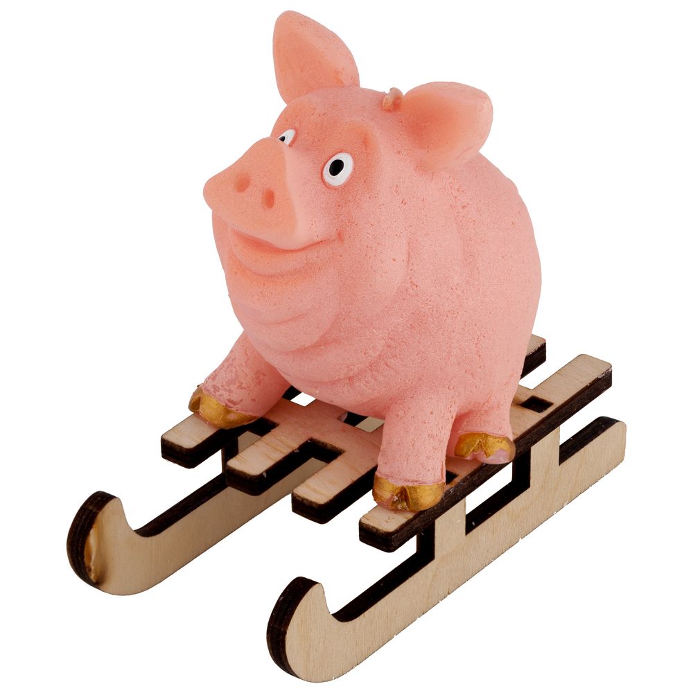 Свеча «Саночки» фото на сайте Print Logo.