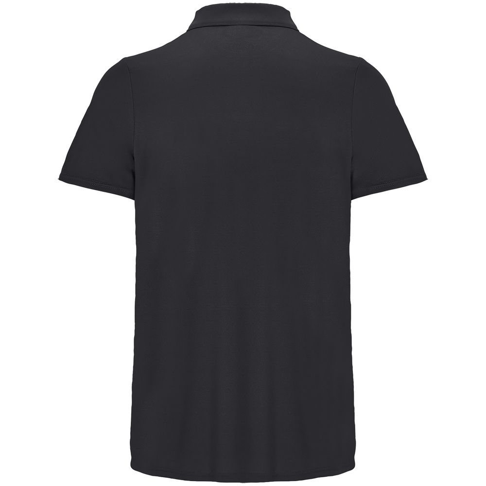Рубашка поло унисекс Pitcher, черная, размер XS