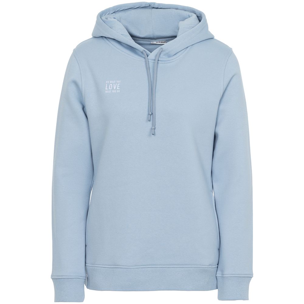 Худи с вышивкой женское Do Love с логотипом Ловец слов | Print Logo