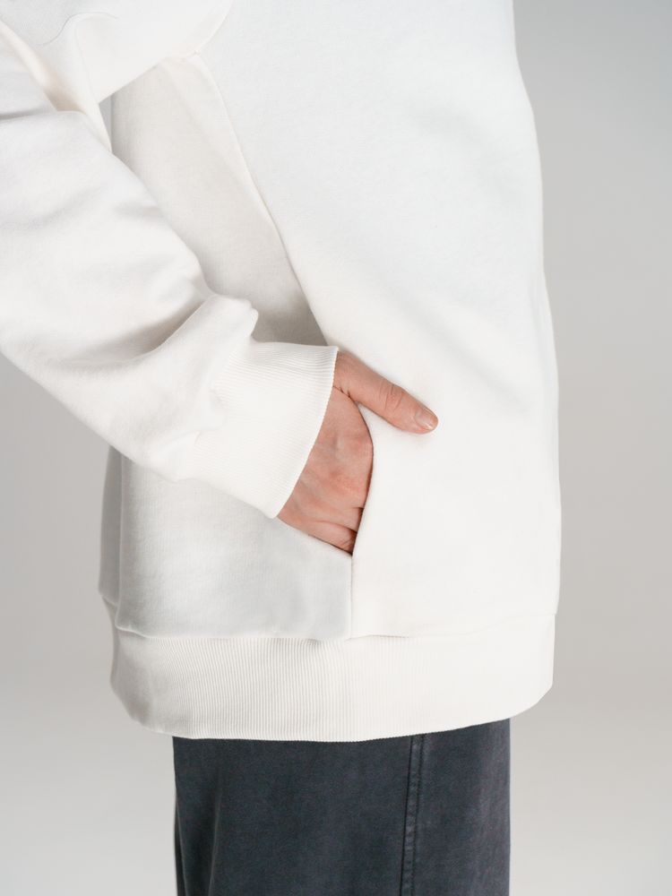 Толстовка унисекс Neofit, молочно-белая, размер XL/XXL