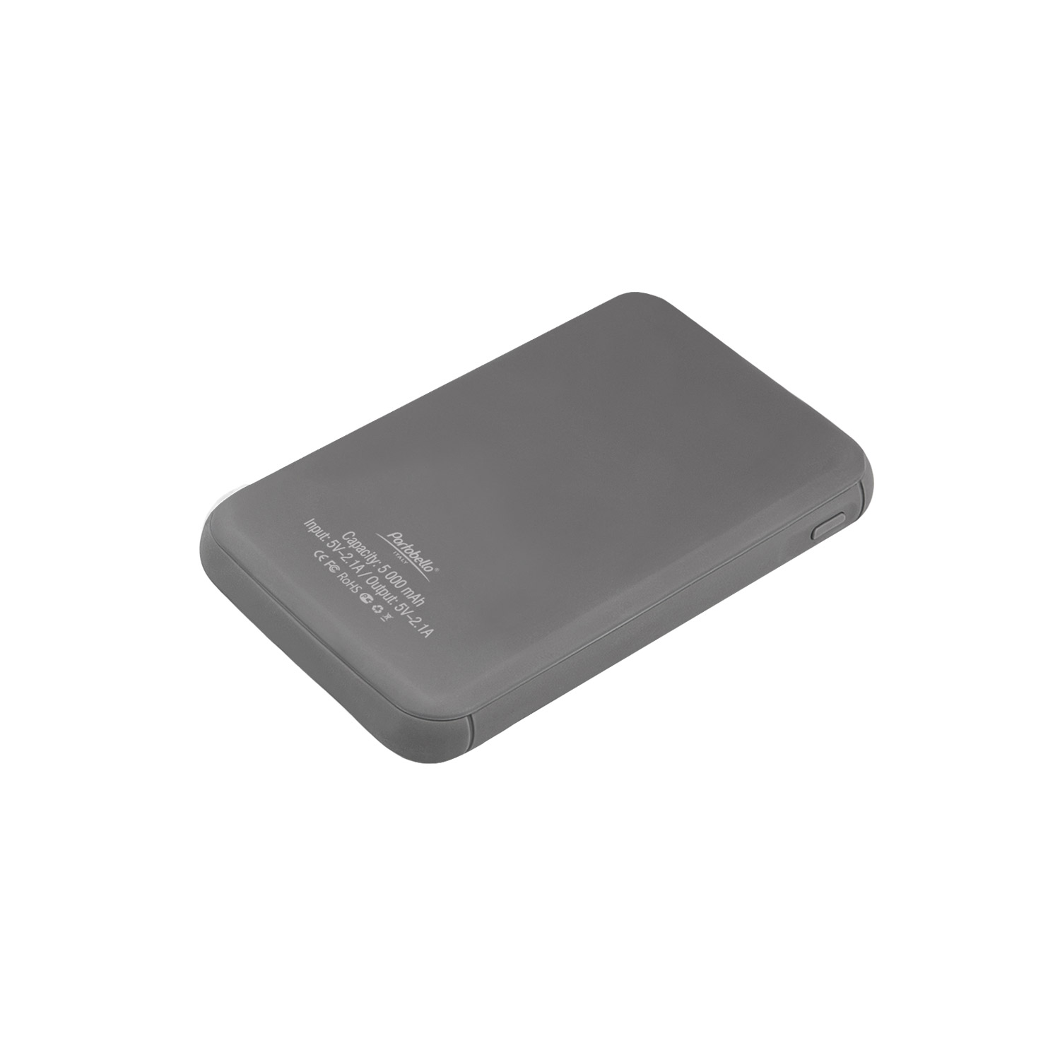 Внешний аккумулятор Vertu 5000 mAh, графитовый металлик фото на сайте Print Logo.