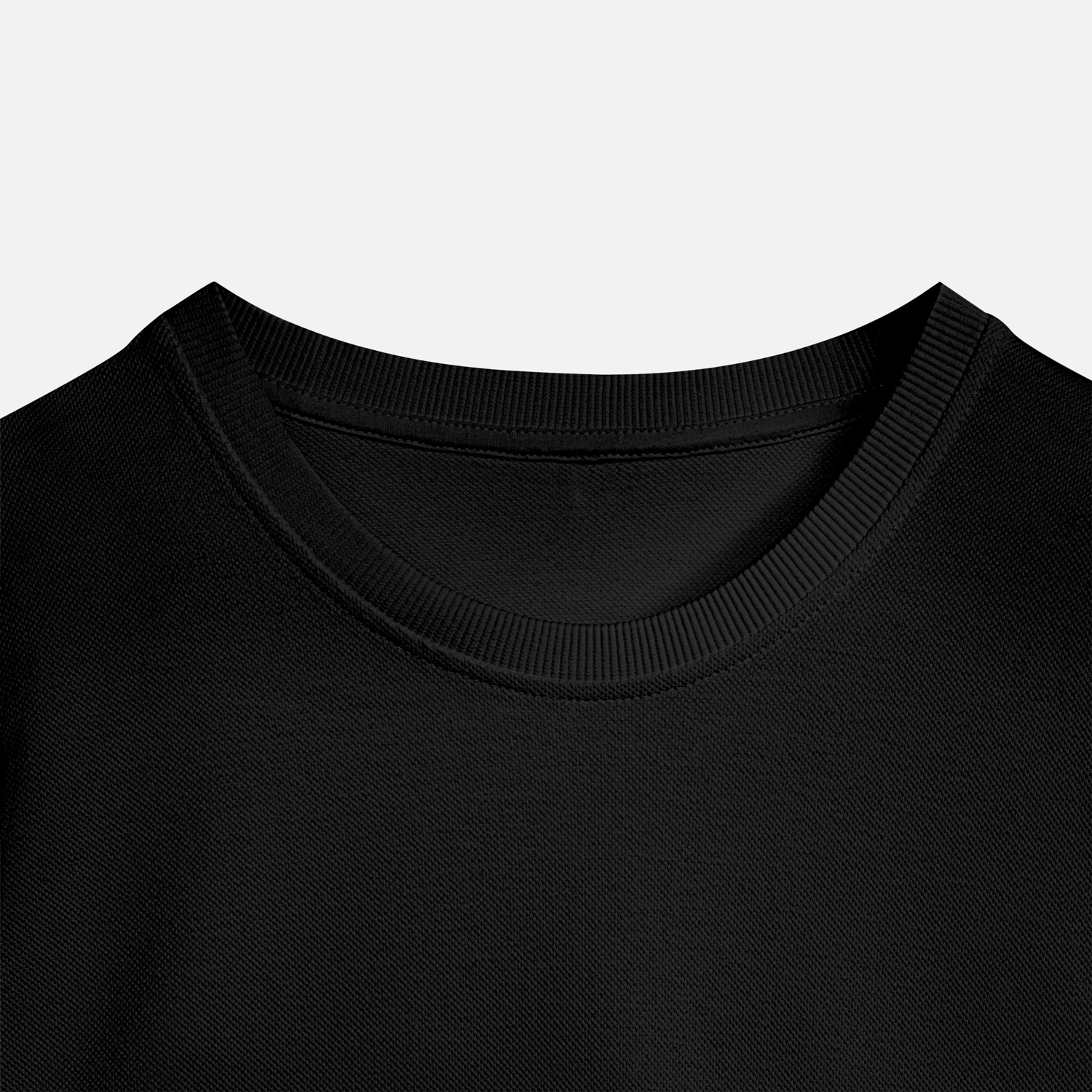 Футболка премиум AURA, 100% хлопок 200гр. черный, размер 3XL/4XL