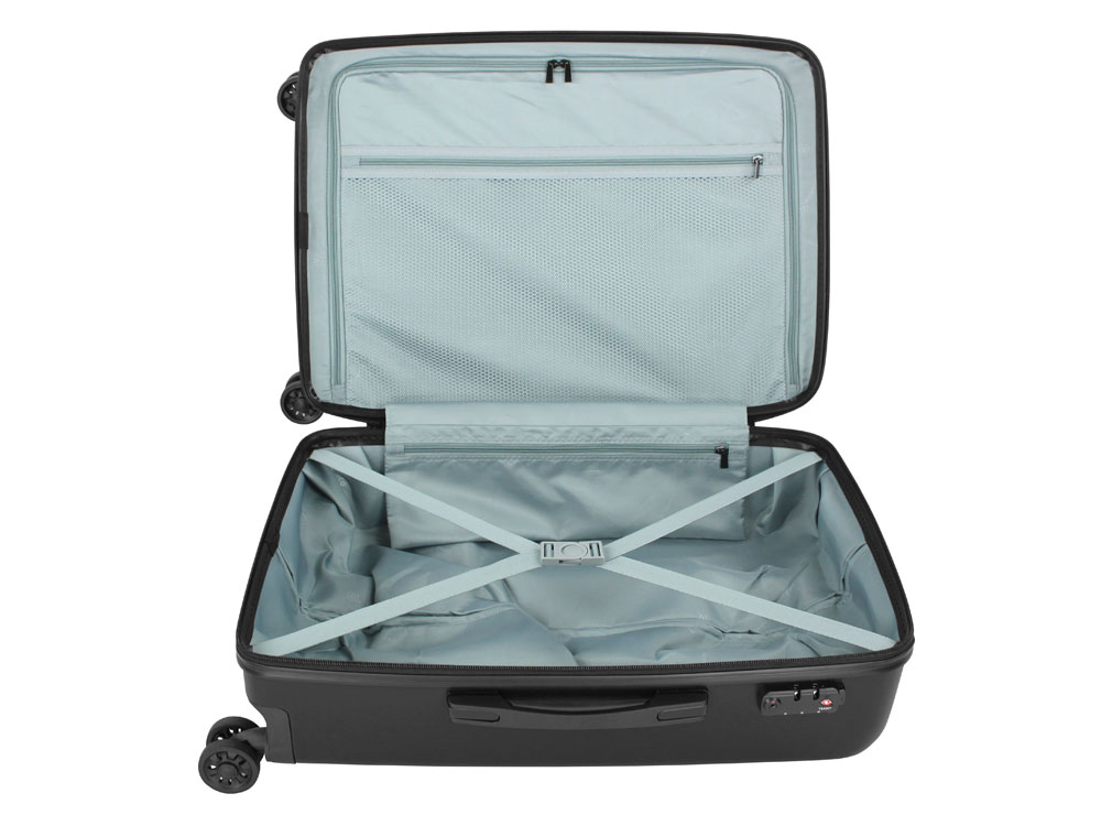 Чемодан BUGATTI КАЛЛИСТО | KALLISTO, чёрный, АБС-пластик, 44,5х26х63,5 см, 65 л