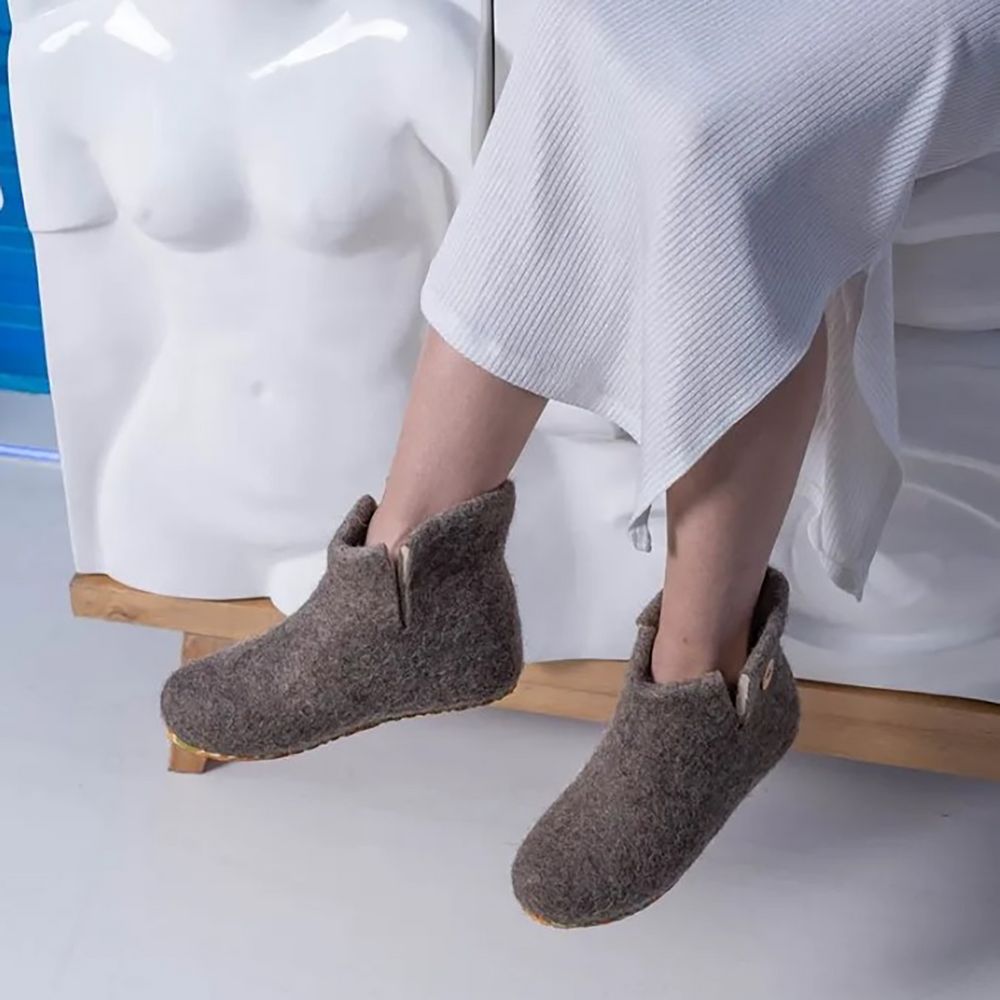 Домашние валенки Wild, натуральные, размер 42