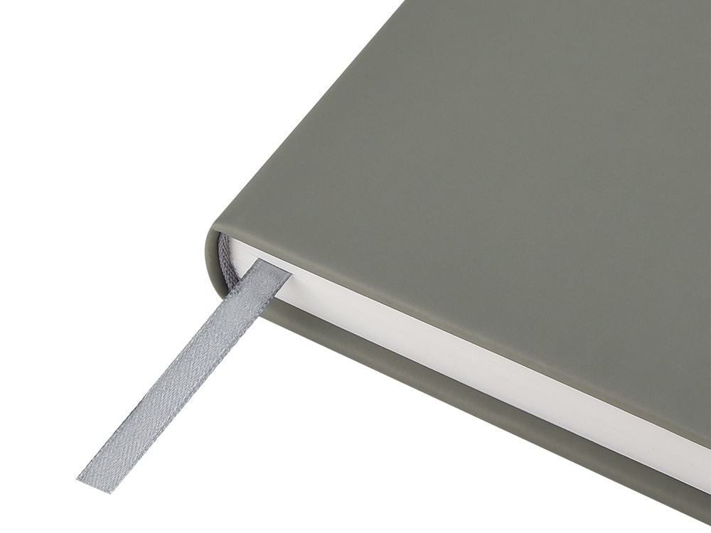 Ежедневник с каменной бумагой недатированный А5 Carrara, серый